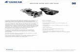 Motor SCM 012-130 SAE - · PDF fileLa serie SCM 012-130 SAE de Sunfab es una gama de robustos motores de pistones axiales diseñados ... € 012 017 025 034 040 047 056 064 084 090