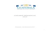 II INFORME PRESIDENCIAL MCDmcd.gob.gt/wp-content/uploads/2018/01/INFORME... · ... Tz’utujil, Xinka y Castellano de los departamentos ... personas de los cuatro pueblos de Guatemala.