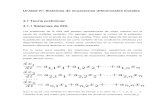 Unidad IV: Sistemas de ecuaciones diferenciales lineales 4 ...itpn.mx/recursosisc/4semestre/ecuacioneslineales/Unidad IV.pdf · Unidad IV: Sistemas de ecuaciones diferenciales lineales