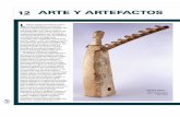 ARTE Y ARTEFACTOS - · PDF filerituales y cotidianos, pinturas corporales, máscaras, vestuarios, tallas en madera que ... Muchas personas africanas eran expertas en la metalurgia