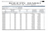 BOLETÍN DIARIO - bcr.com.ar n Diario de Valores/  · PDF fileBolsa de Comercio de Rosario Entidad calificada autorizada por Resolución Nª 17.500 de C.N.V. Boletín Diario de la