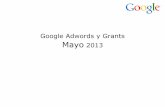 Google Adwords y Grants - winguweb.org · Google AdWords Sumar nuevos ... Conceptos Básicos de Adwords. Goobec Confidential and Proprietary Conceptos básicos