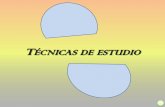 Técnicas de estudio - IES LAS SALINAS (Centro Bilingüe)ieslassalinas.centros.educa.jcyl.es/sitio/upload/tecest.pdf · Se busca que el entorno sea el apropiado para estudiar. Médico