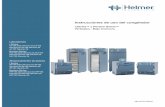 Instrucciones de uso del congelador - Helmer Scientific · del congelador. Por ejemplo, “iLF125” se refiere a un congelador de laboratorio i.Series con 1 puerta y una capacidad