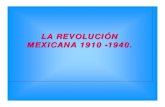 LA REVOLUCIÓN MEXICANA 1910 -1940. - Blog de Luis … ·  · 2011-06-09etapas de la revoluciÓn i etapa: 20 de noviembre de 1910 a febrero de 1913. ii etapa: ... la corporativizaciÓn