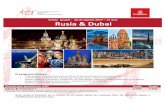 Rusia Dubai 30 de agosto 2017 - ACT Travel | Operador …€¦ ·  · 2017-04-04Yusupov, cuya linea familiar se derriba a los poderosos principes de la Orda de Nogai, que servían