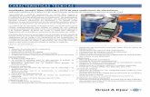 [Spanish]Características técnicas:Analizador portátil ... · CARACTERÍSTICAS TÉCNICAS Analizador portátil Tipos2250‐W y 2270‐W para mediciones de vibraciones utilizando
