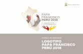 MANUAL DE IDENTIDAD LOGOTIPO PAPA … MANUAL DE IDENTIDAD HISTORIA Es la tercera vez que un sucesor de San Pedro visita el Perú. El papa Juan Pablo II estuvo con nosotros en 1985.