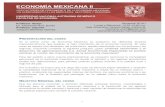 ECONOMÍA MEXICANA II - clementeruizduran.mx · la complejidad estructural de la economía mexicana a través de un enfoque teórico – práctico, analizando ... Paz Sánchez, Fernando.