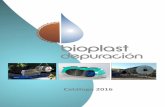 Catálogo 2016 - BIOPLAST DEPURACIÓNbioplastdepuracion.com/files/catalogo.pdf · 4 El modelo BIOPACK constituye un sistema de depuración biológica compacta, que consta con una