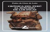 Pedro de Cieza de León - bibliotecayacucho.info prÓlogo, notas, modernizaciÓn del texto, cronologÍa y bibliografÍa franklin pease g.y. pedro de cieza de león crÓnica del perÚ