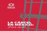 LA CÁRCEL EN MÉXICO: ¿Para qué? - mexicoevalua.orgmexicoevalua.org/wp-content/uploads/2016/05/MEX... · 2012 México Evalúa, Centro de Análisis de Políticas Públicas. Documento