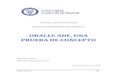 Oracle ADF, una prueba de concepto - core.ac.uk · ORACLE ADF, UNA PRUEBA DE CONCEPTO . Autor: Diego Vélez Gil . Tutor: Miguel Ángel Patricio Guisado . Colmenarejo, 25 Junio de