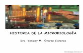 HISTORIA DE LA MICROBIOLOGÍA - sgpwe.izt.uam.mxsgpwe.izt.uam.mx/files/users/uami/acym/Historia_de_la_microbio... · HISTORIA DE LA MICROBIOLOGÍA Dra. Yenizey M. Álvarez Cisneros