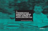PROGRAMAS MINDFULNESS PARA NIÑOS Y … Mindfulness Nino… · » Los programas mindfulness para niños y adolescentes comienzan a realizarse el año 2010 en Chile por la Unidad Mindfulness