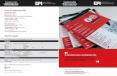 Precios de suscripción anual 2009 - efetur.com en 2006 los derechos de publicación de EPI fueron adquiridos por la editorial española EPI SCP. ... (2000-embargo 1 año)  ...