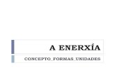 A ENERXÍA - tecnowoa.wikispaces.com · FORMAS DE ENERXÍA QUÍMICA: producida pola reacción de dous ou máis sustancias, por exemplo na combustión.