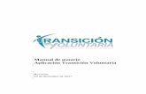 Manual de usuario Aplicación Transición Voluntaria - PR.gov Transicion Voluntaria/PTV_20_12_2… · Manual de Usuario Aplicación ... Establecer un registro de empleados públicos