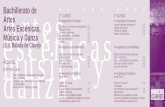 er ••• Asignaturas Comunes: Artes Escénicas, Lengua castellana y … · Artes escénicas, música y danza Bachillerato de Artes Artes escénicas, música y danza I.E.S. Batalla