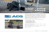 SWAT - BOMB JAMMER - ads-mexico.com.mxads-mexico.com.mx/assets/br-swatbombjammer-ads-méxico.pdf · JAMMER Gracias a su versatilidad, los dispositivos SWAT - BOMB ... • Control