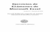 Escuela Politécnica Superior de Zamora - ocw.usal.esocw.usal.es/.../course_files/Ejercicios_2008/Ejercicios_examenes.pdf · Ejercicios de Exámenes de Excel 10 (Arquitectura Técnica,