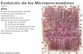 Evolución de los Microprocesadores - FRBAgjoyuela/presentaciones/Evolucion... · Microprocesador de propósito general. ... 8085: Intel respondió al z80 con una evolución del 8080,
