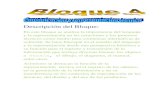 Descripción del Bloque - chivas29.files.wordpress.com · Descripción del Bloque: En este bloque se analiza la importancia del lenguaje y la representación en las creaciones y los