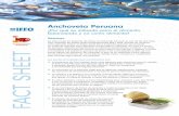 Anchoveta Peruana - IFFO Anchovy - Feed not Food factsheet... · de la anchoveta peruana en la acuicultura mundial. De similar manera, ... Las perspectivas señaladas en este caso