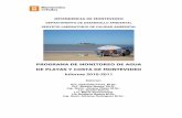 PROGRAMA DE MONITOREO DE AGUA DE PLAYAS Y COSTA DE … ·  · 2014-09-15• Calidad de las aguas de las playas durante el período no estival ... En noviembre de 2007, el Instituto