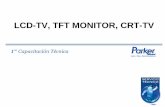 LCD-TV, TFT MONITOR, CRT-TV - …diagramas.diagramasde.com/otros/Seminario AV Parker... · Contenido Características de los LCD`s Diagrama de Bloques del LCD Etapa de Fuente de Alimentación