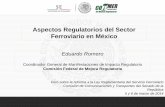 Aspectos Regulatorios del Sector Ferroviario en México Problemas del Sector ... Uno de los principales retos regulatorios asociados con esta característica de los ferrocarriles es