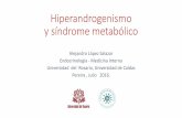 Hiperandrogenismo y síndrome metabólico Introducción caso clínico. Definición de SOP. Hiperandrogenismo clínico. Hiperandrogenismo bioquímico. Aspectos ... J Clin Endocrinol