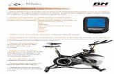 FRENO MAGNÉTICO Y SELECTOR CON 16 NIVELES … el pedaleo y no se necesita cambiar la zapata de freno. • Monitor LCD con luz en el manillar ... • Sistema resistente de transmisión
