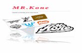 MR Kone.docx terminado se ha hecho famoso por crear nuevos diseños para marcas conocidas como las del Té Liptón. Usualmente está informando a sus seguidores sobre sus nuevos trabajos