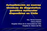 Actualización en nuevas técnicas de diagnóstico genético ... · Actualización en nuevas técnicas de diagnóstico genético molecular disponibles en Chile Dra. Teresa Aravena