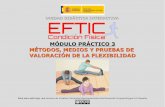 MÓDULO PRÁCTICO 3 MÉTODOS, MEDIOS Y PRUEBAS DE …contenidos.educarex.es/varios/efticef/modules/pdf/Presentacion... · permitan mejorar la capacidad de los músculos y tendones