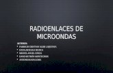 Radioenlaces de microondas - Ingeniería de …€¦ · PPT file · Web view · 2016-05-25Radioenlaces de microondas. Autores: Fabricio Cristyan Albis Liquitaya. Dana Arteaga Mujica