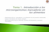 Importancia de m.o. marcadores y su utilización en los ... Plascencia Jatomea...Miembros de la familia Enterobacteriaceaepueden metabolizar el piruvatoa ácido fórmico y otros productos.