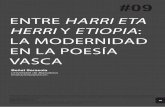 ENTRE HARRI ETA HERRI Y ETIOPIA: LA MODERNIDAD … · origen de la poesía vasca moderna se sitúa en la poesía de Mirande ... desde la perspectiva de la modernidad estética. ...