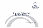Planes Privados de Jubilación - IMEFimef.org.mx/CDMexico/descargas/2015/mdi/octubre/planeandoturetiro... · ... así como desarrollo de una estrategia de ... 1. Aprovechamiento de