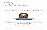 Apresentação e Conteúdo Programático - osteoform.ptosteoform.pt/gallery/posturologiaclinica.pdf · • Tratamiento de problemas de postura y aprendizaje relacionados con la ...