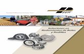 Soluciones en Rodamientos de Bolas y Rodillos brochure_REV2.pdfPEER se compromete a utilizar tecnologías de fabricación para producir rodamientos de la más alta calidad para las