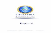 Español - znu6j.cmks4. · PDF fileEspañol Gematria Products, Inc. Toll Free (U.S. only) 888-838-8877