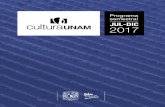 Programa semestral JUL-DIC 2017 - unam.blob.core.windows…€¦ · Presentación Si la UNAM, ... 8. El Aleph. Festival de ciencia y arte [octubre] Propone una exploración creativa