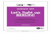 QUBIQUE 2011 Let’s light up BERLIN! M68 es una lámpara de suspensión consistente en una gran pantalla de aluminio inspirada en la formas del cuello y hombros de la mujer. De su