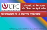 Universidad Peruana de Ciencias Aplicadas - … · II) FRACTURAS A ) DIACLASAS, son fracturas en las rocas sin movimiento de bloques de pequeña longitud sin desplazamiento de sus