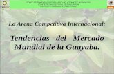 Tendencias del Mercado Mundial de la Guayaba. · dentro de los cinco productores a nivel mundial. ... Distribución de la Oferta de Guayaba en Dos Zonas de ... PASTA Y PURE PREPARADOS