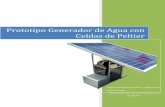 Prototipo Generador de Agua con Celdas de Peltierrepository.udistrital.edu.co/bitstream/11349/6822/1/MorenoOrtiz... · ... en segunda instancia se implementó el sistema de alimentación