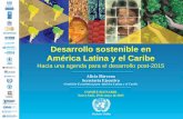 Desarrollo sostenible en América Latina y el Caribe En el promedio de América Latina la cobertura corresponde al gobierno central, excepto en la Argentina, ... (Estado Plurinacional