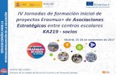 IV Jornadas de formación inicial de proyectos Erasmus+ de ... · Fomento de la educación inclusiva y de los ... Red de role models positivos ... Asume los valores de la Unión Europea